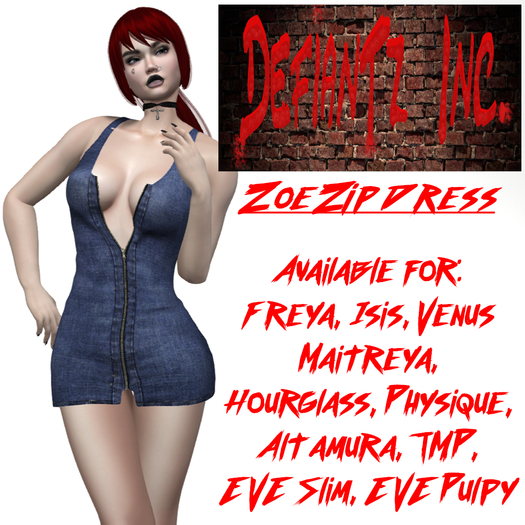 DefianTz Inc - Zoe Zip Dress
