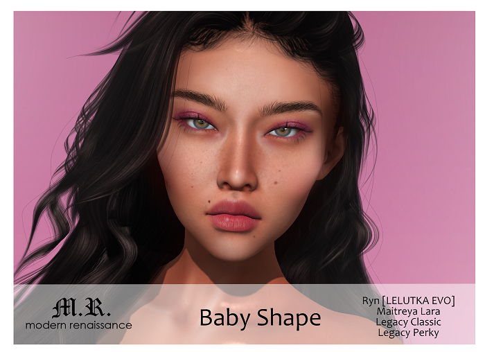 MODERN RENAISSANCE Shape - Baby - Ryn head [LELUTKA EVO]