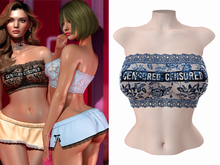 -[ vagrant ]- Angelica Top - Dark Blue