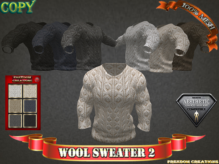 Wool sweater 2-Freedom creations