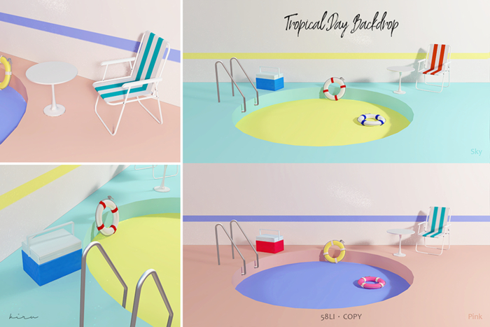 Kiru - Tropical Day Backdrop (Fatpack)