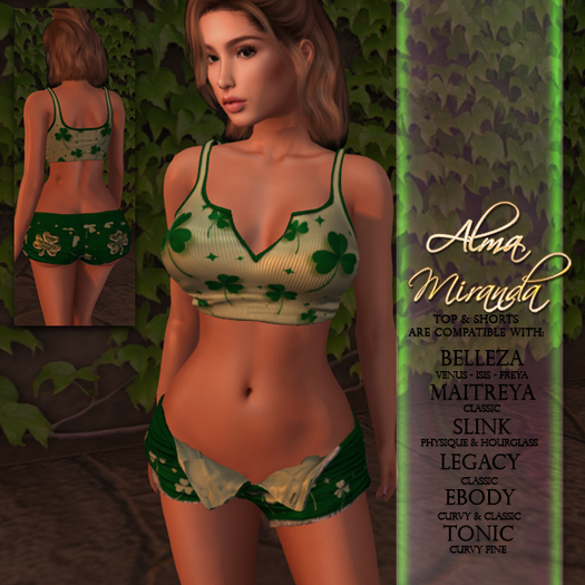.: AlmaMiranda :. St Patricks Short Outfit