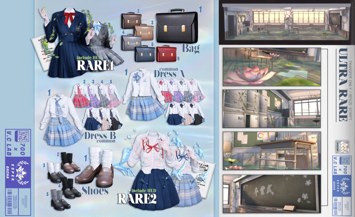 [700] x [V.C.LAB] Esper GACHA RARE 1(box)