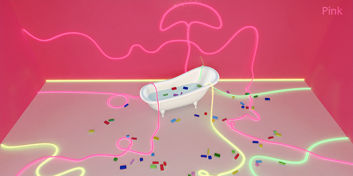 Kiru - Time Slip Bathtub (Pink)