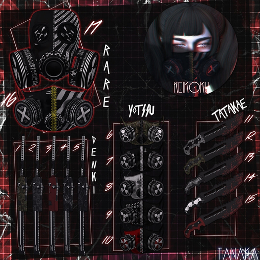 [TNK] - YOTSSU MASK - UMBRELLA #10