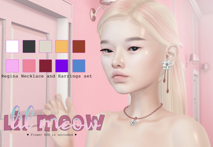 -Lil Meow- Regina Set PINK
