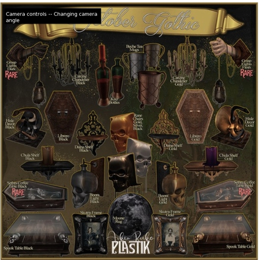 :[P]:- Sethra Coffee Table:// Black RARE