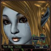 =^.^= Curious Kitties Fantasy Fuzz - Nor Alda Skin - Bronzed Earth