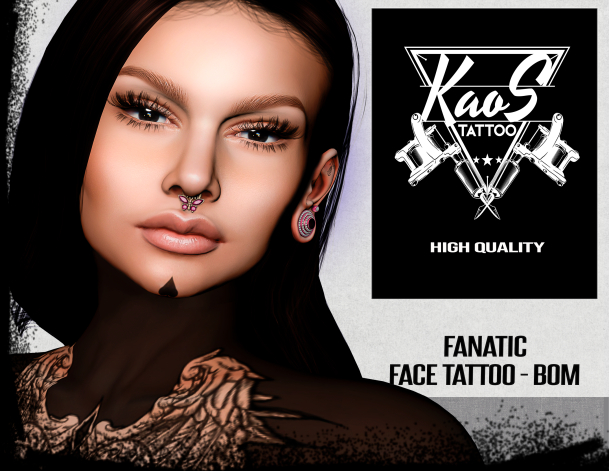 KAOS FANATIC TATTOO BOM FACE