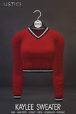 [JUSTICE] KAYLEE SWEATER - APPLE