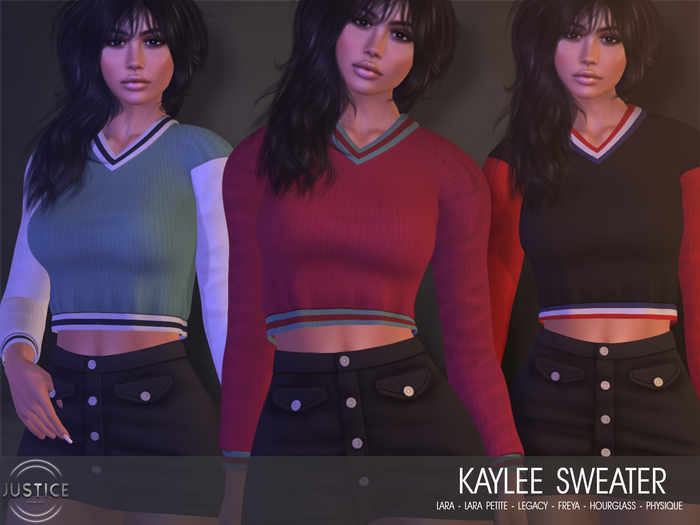 [JUSTICE] KAYLEE SWEATER - FATPACK