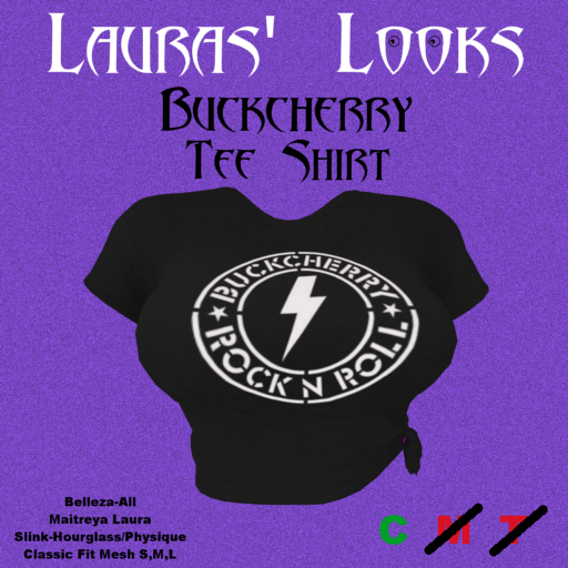 T-shirt Buckcherry Neuf - Pour Fans, Unisexe, Toutes Tailles (S à 5XL), Personnalisable