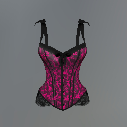 Pink Lace Slink Corset