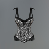 White Lace Slink Corset
