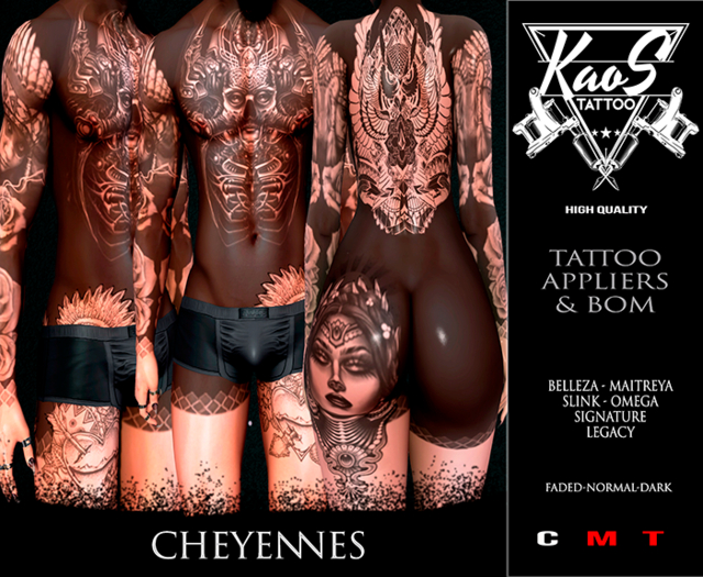 KAOS CHEYENNES TATTOO