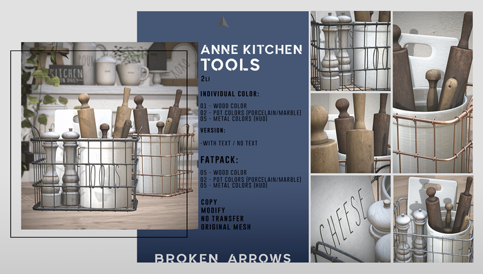 BROKEN ARROWS - Anne Kitchen - Tools - FATPACK