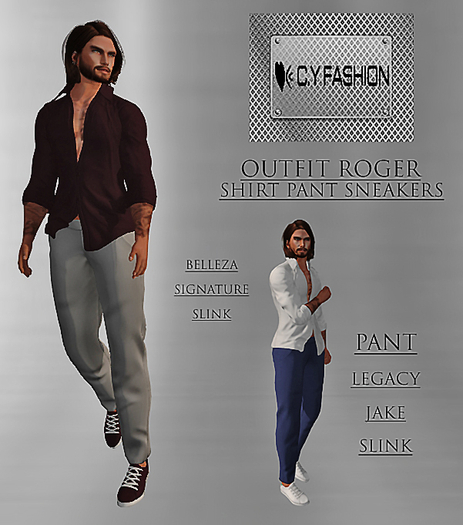 [C.Y FASHION] OUTFIT ROGER