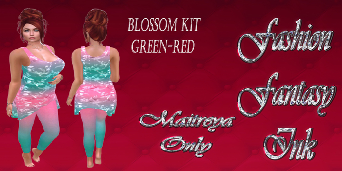 Blossom Kit Green-red