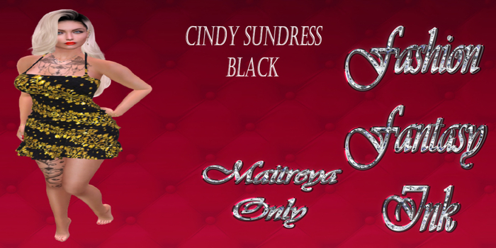 Cindy Sundress Black