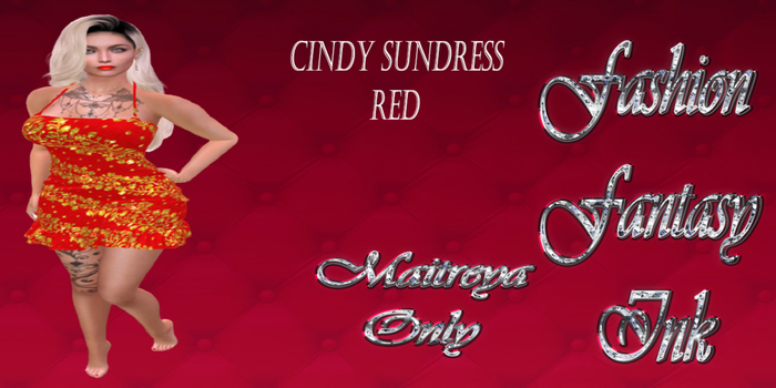 Cindy Sundress Red
