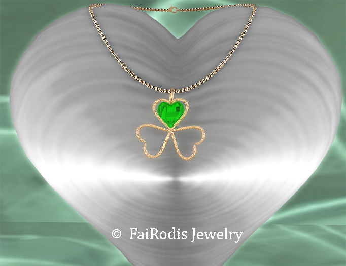 FaiRodis Shamrock coulomb necklace GIFT pack