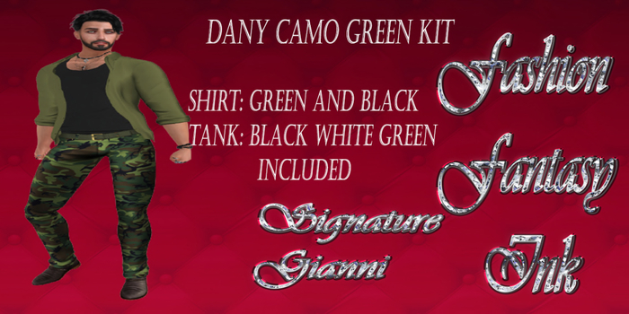 Dany Camo Green Kit