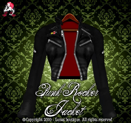 *Lunas boutique* Punk Rocker Jacket