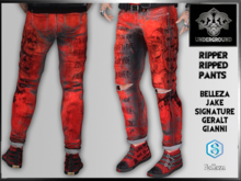 +V8-SHOP-RIPPER RIPPED-PANTS+DUALITY