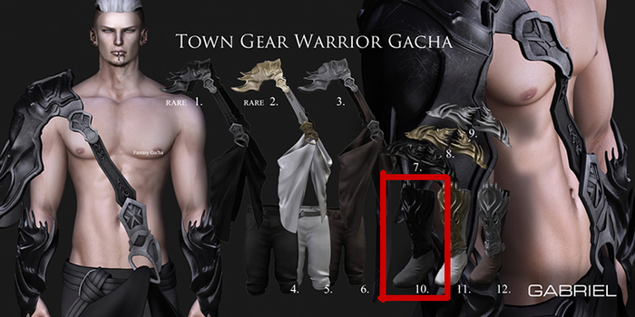 10.::GB:: Armor boots (Belleza) Black