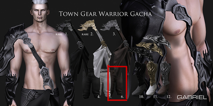 6.::GB:: Armor pants (AESTHETIC) Brown