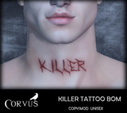 Corvus : Killer Tattoo Bom