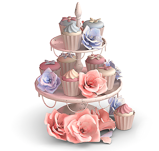 !six o'clock! rosed cupcakes BOXED - RARE