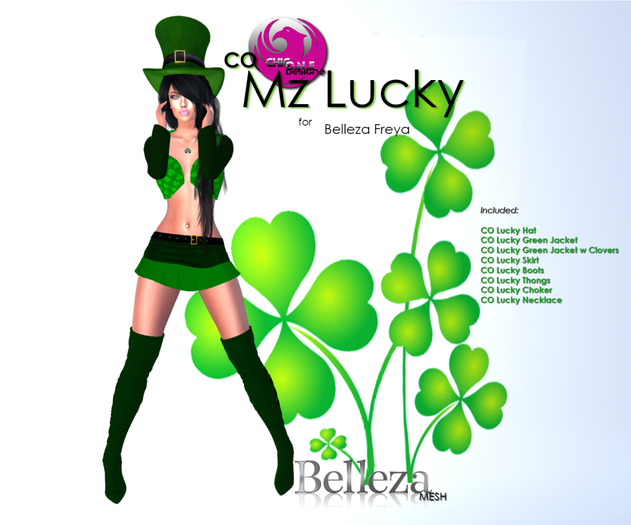 CO Mz Lucky Leprechaun - BELLEZA FREYA