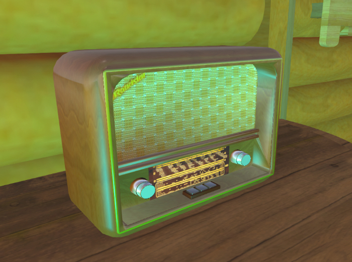 Vintage Radio (Mesh)