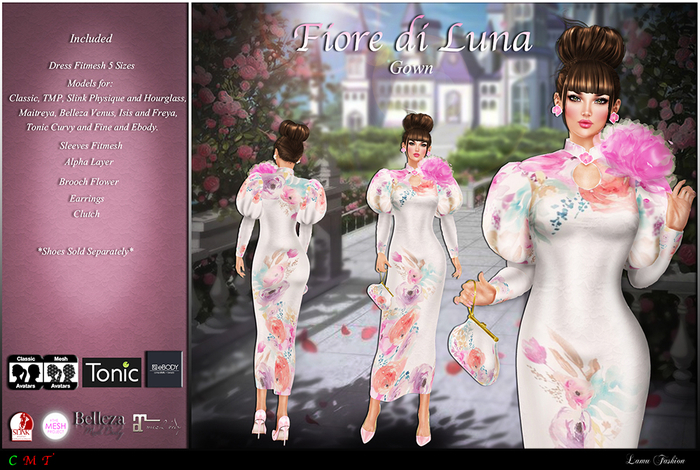 -Lamu Fashion-Gown *Fiore di Luna*