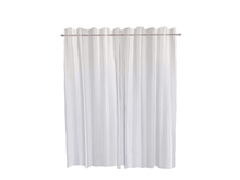 Dutchie sculpted curtains, open and close with a mouseclick