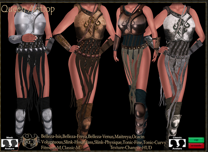 Queen Antiop Outfit *