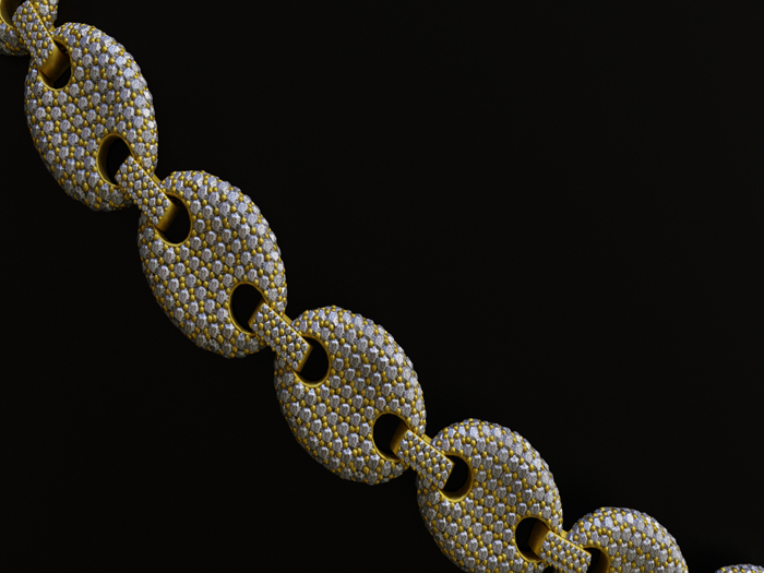 Chalo.Gu Link R/Gold D/W 