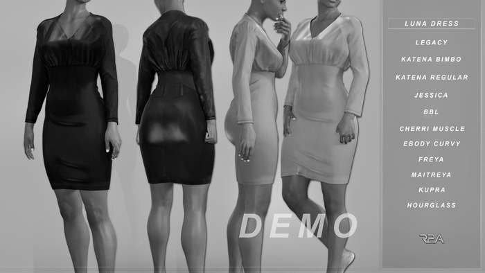 R2A-LUNA OUTFIT DEMO