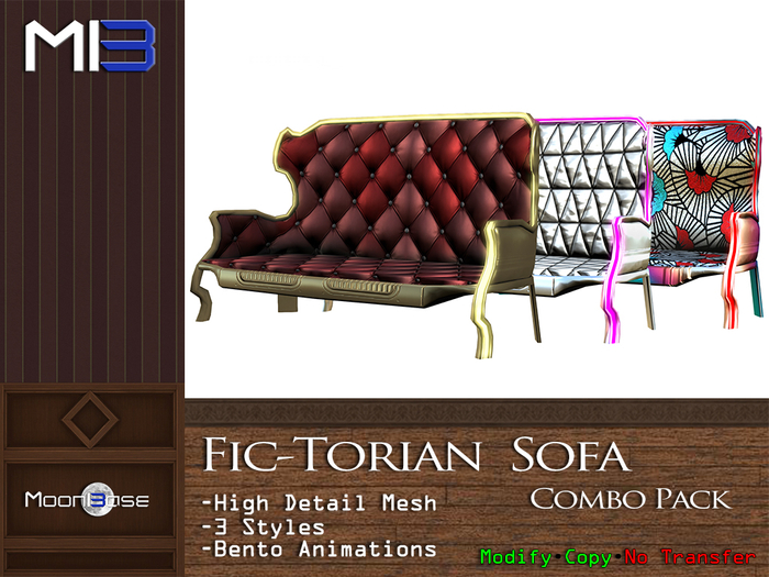 [MB3] Fic-Torian Sofa - Combo Pack