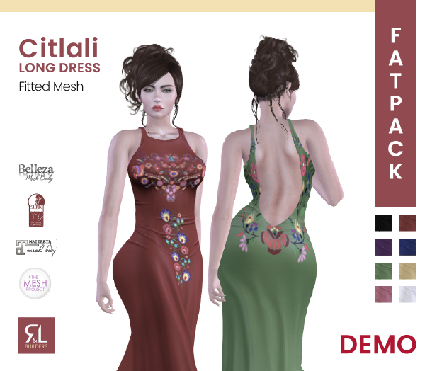 Citlali Long Dress (Demo)