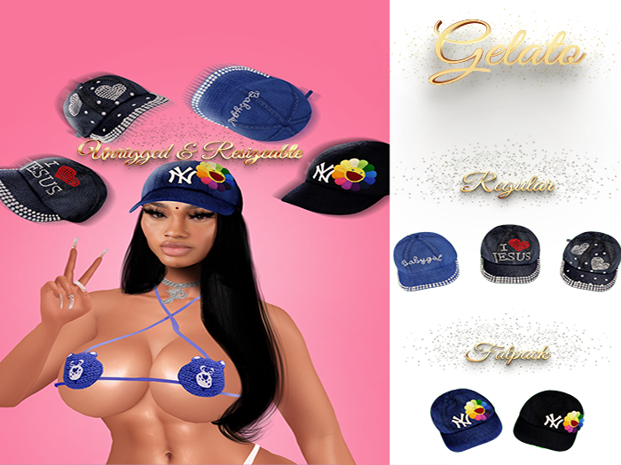 Gelato - Y2k Caps - [FATPACK]