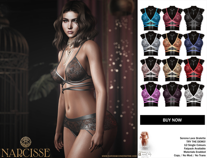 -Narcisse- ADD - Serena Bralette FATPACK