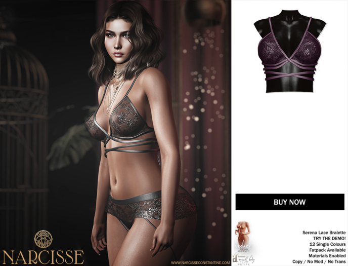 -Narcisse- ADD - Serena Bralette - Royalty