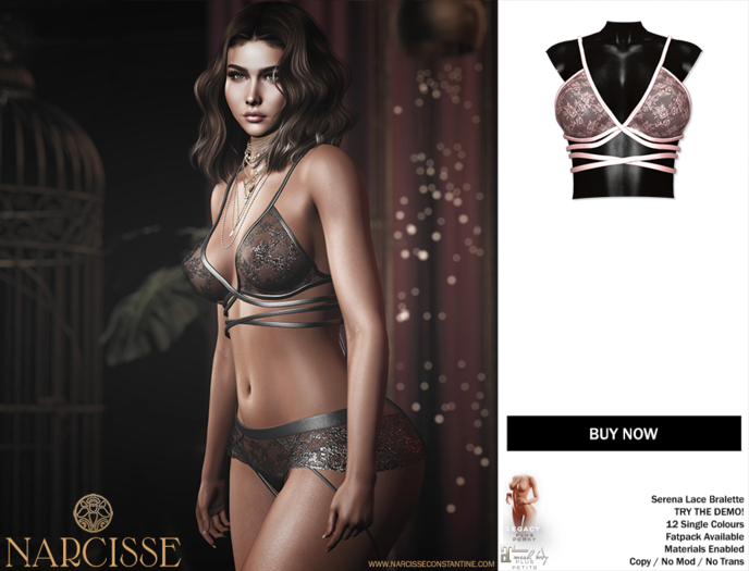 -Narcisse- ADD - Serena Bralette - Mushroom