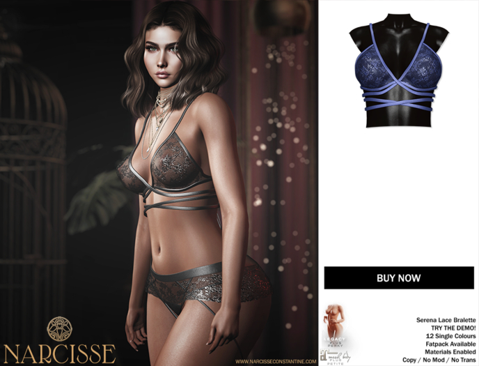 -Narcisse- ADD - Serena Bralette - Lapis