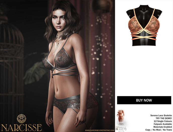 -Narcisse- ADD - Serena Bralette - Fanta
