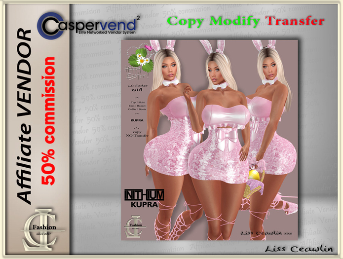 LC Affiliate Vendor [Easter] - Nia  [1 vendor]