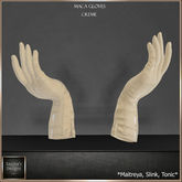 SAS - Maca Creme Wrist Gloves (MB)