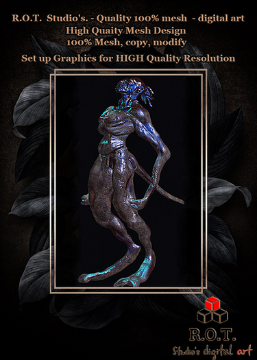 R.O.T.  Studio's. - Quality 100% mesh - creature p